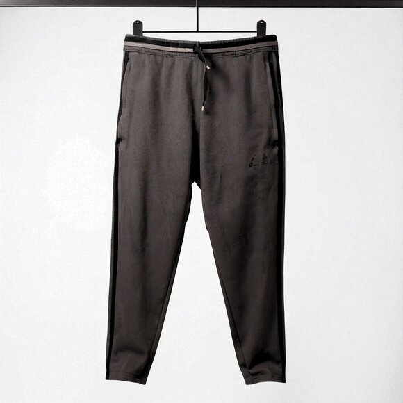 Adidas ClimaCool Jogger Pants | Size Small | Charcoal Gray | Zip Ankles - Picture 1 of 7